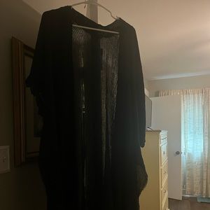 Black cover up. Twig and Arrow new with tags